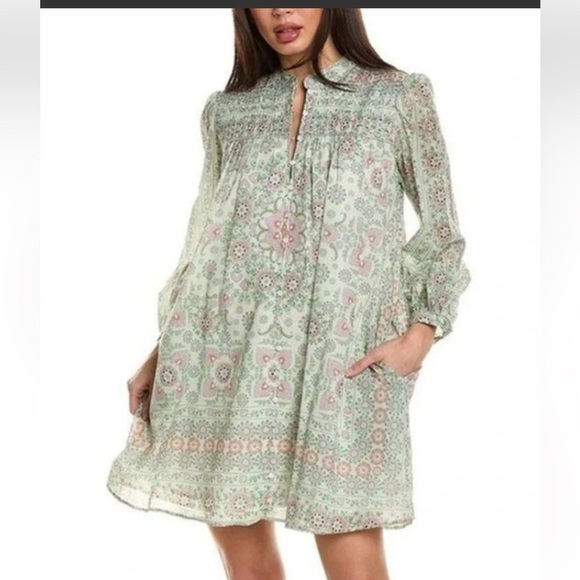 NWT Joie Pastel Floral Challensia  Dress - Picture 1 of 14